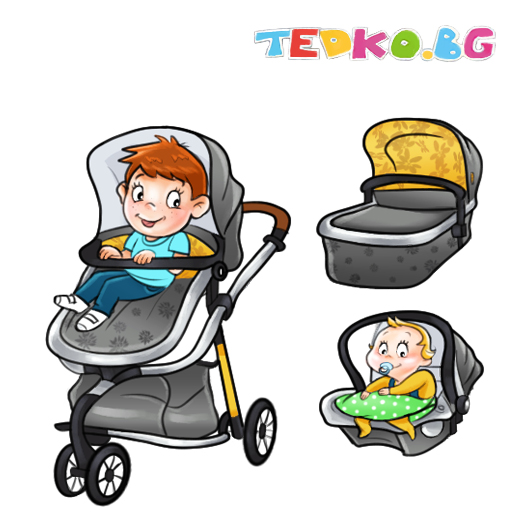 бебешка количка 3 в 1